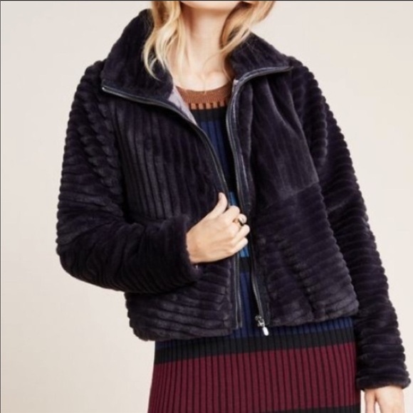 Anthropologie Jackets & Blazers - 🔥Anthropologie - Natasha Faux Fur Jacket - XL